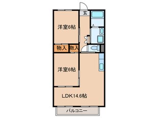 コ－ポマグノリアの物件間取画像